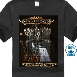 Mastodon император рубашка песочного цвета S M L XL XXL Offcl футболка металл рок группа Летний стиль Мужские Простые