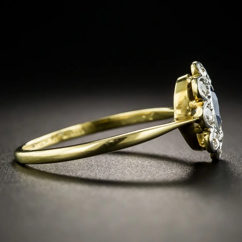 Vintage S925 Silver Gemstone Ring For Women Men