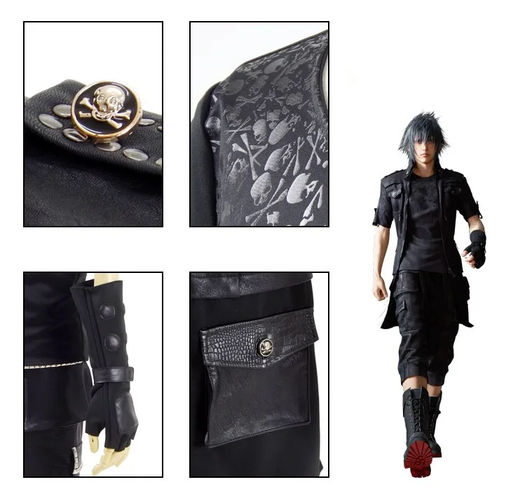 Игра Final Fantasy XV FF15 ноктис люцис кэлум косплей костюм наряд для женщин и мужчин любой размер на заказ