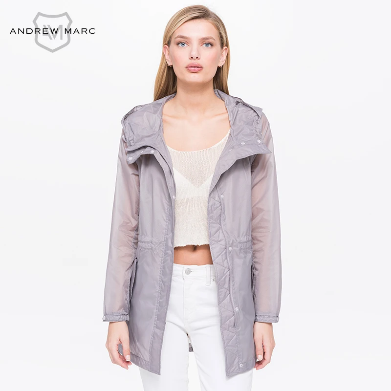 ANDREWMARC MNY New Spring Woman Sun Protection Jacket Coat Ultra Light