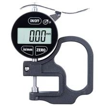 0-10 мм 0,01-0,001 мм цифровой дисплей IP54 маслостойкой толщиномер для бумажная пленка метр Наберите тестер измерительный инструмент