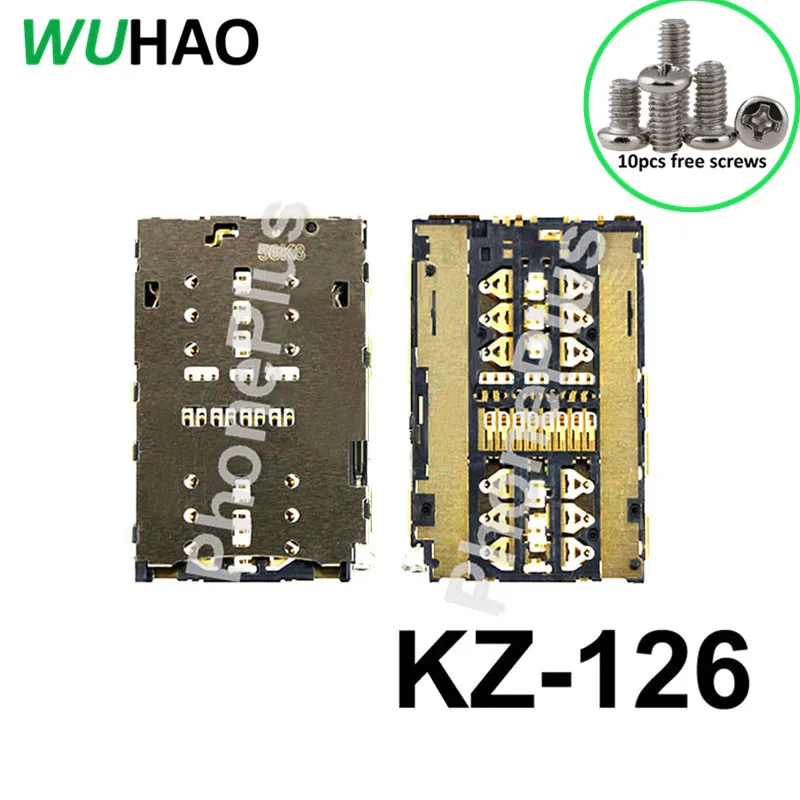 

For ZTE Blade V7 Lite SIM Memory SD TF Card Tray Slot Holder Socket Connector Plug Repair Part