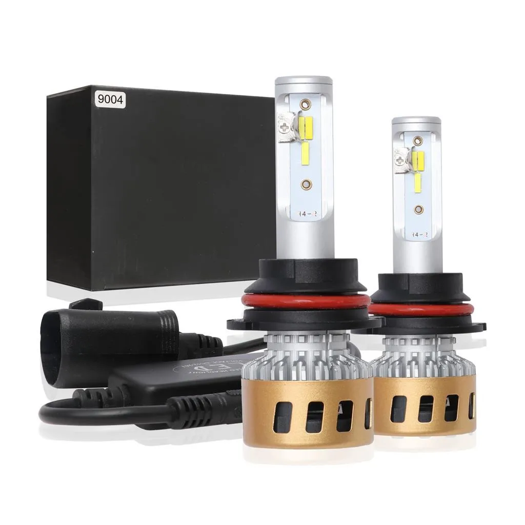 

72W Car LED Headlight Kit 9004 8000LM LED Headlight Conversion Kit Car Beam Bulb Driving Lamp 6000K 9V-36V Car Lights Bulbs