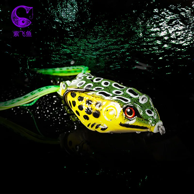 Outdoor fishing for thunder frog high quality and delicate soft lure fast selling simulation lua 3D | Спорт и развлечения
