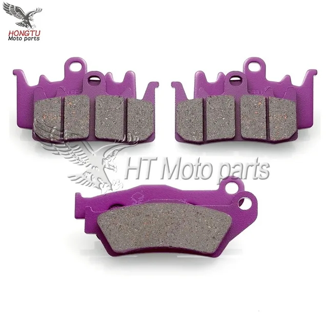 Motorcycle carbon fiber Front / Rear Brake Pads For BMW R1200GS ADV