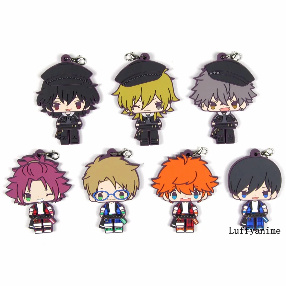 

Ensemble Stars Rubber pendant Sakuma Rei Japanese comic cartoon anime Action Toy Figures Mobile Phone Accessories strap Keychain