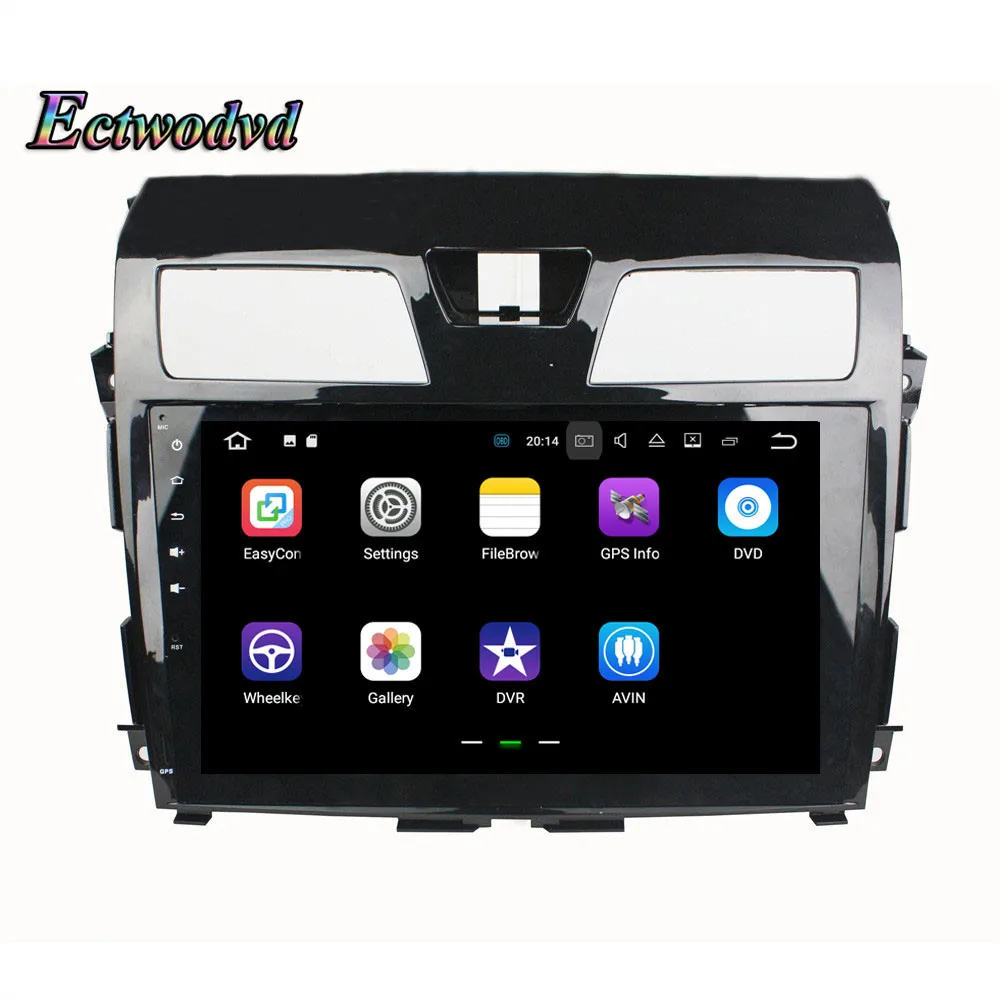 Top Ectwodvd Octa Core 4G RAM 64G ROM Android 9.0 Car Multimedia DVD Player GPS HeadUnit for Nissan Tenna 2013 2014 2015 16