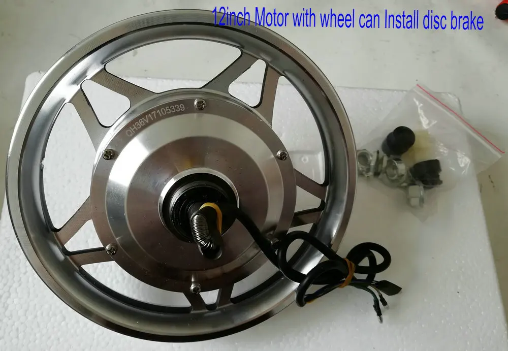 Clearance 12inch BLDC hub motor with wheel 24v36v48v240w for electric scooter bicycle minimoto lithium bike Folding bike ATV MTB diy parts 0 Clearance 12inch BLDC hub motor with wheel 24v36v48v240w for electric scooter bicycle minimoto lithium bike Folding bike ATV MTB diy parts 0