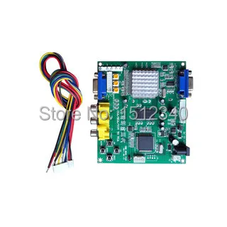

CGA/EGA/YUV TO VGA CONVERTER