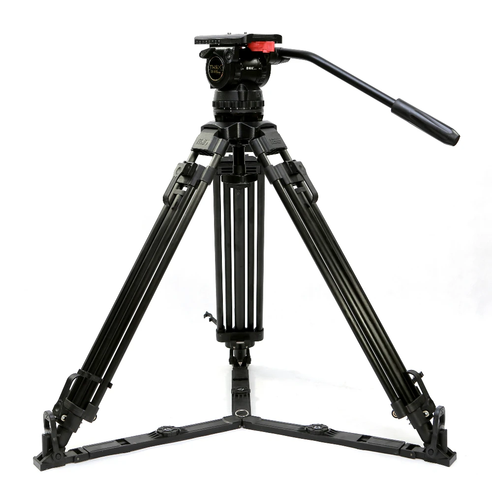 V15L profesyonel kamera Tripod kiti alüminyum Video Tripod w/sıvı kafa yük  15KG SONY kırmızı Scarlet Epic FS700 ALEXA mini _ - AliExpress Mobile