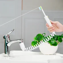 Новый кран для воды зубная нить с зубной щёткой насадка