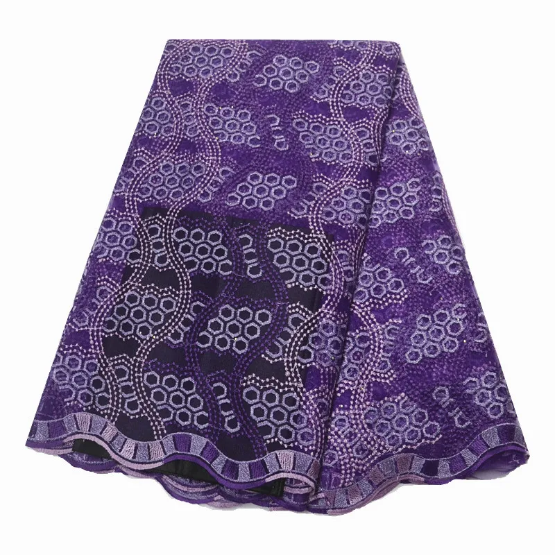 

purple african lace fabric 2019 latest beaded nigerian tulle french lace fabric tissu african fabric 2018 high quality lace