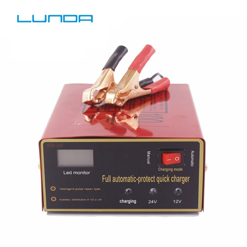 12 V/24 V 10A 6 105AH Универсальный Автомобильный Батарея Зарядное устройство