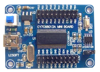 

EZ-USB FX2LP CY7C68013A USB core board development board logic analyzer