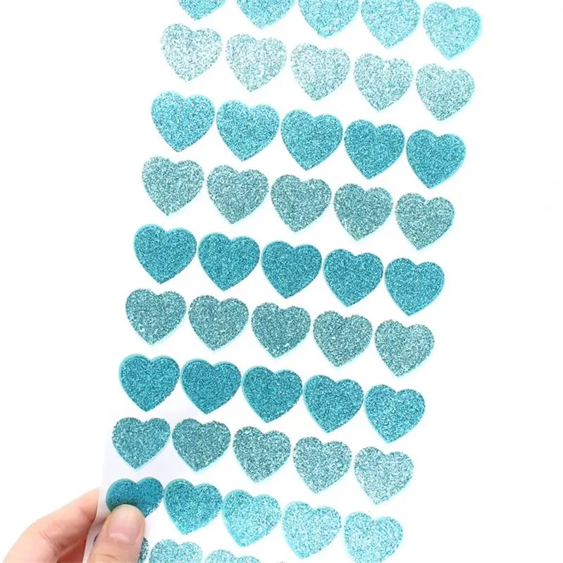 Ksccraft блестящие наклейки в виде сердца для скрапбукинга Happy planner/изготовление открыток/Журнал проекта
