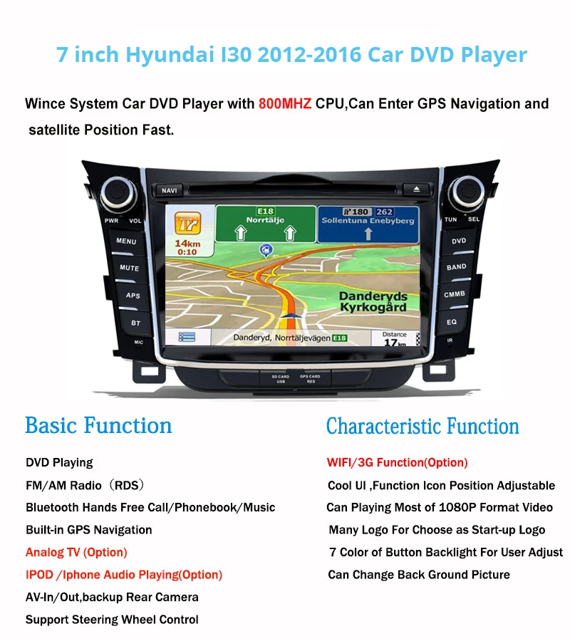 Best Double din Car Radio GPS Navigator DVD Player 2 din For Hyundai I30 Touch screen 2012 2013 2014 2015 2016 Multimedia Stereo 4 Best Double din Car Radio GPS Navigator DVD Player 2 din For Hyundai I30 Touch screen 2012 2013 2014 2015 2016 Multimedia Stereo 4
