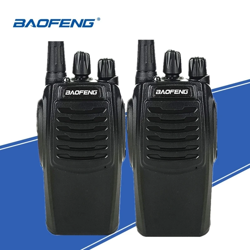 

2PCS Baofeng BF-C1 Walkie Talkie 16CH Two Way Radio Woki Toki UHF Portable Ham Radio CB 5W Flashlight HF Transceiver Comunicador