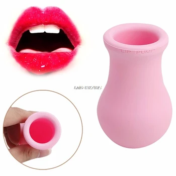

New Natural Sexy Lip Pump/Plumper Enhancer Enlarger Fuller Bigger Thicker Poutier Lips Makeup Beauty Tool Kit LNB