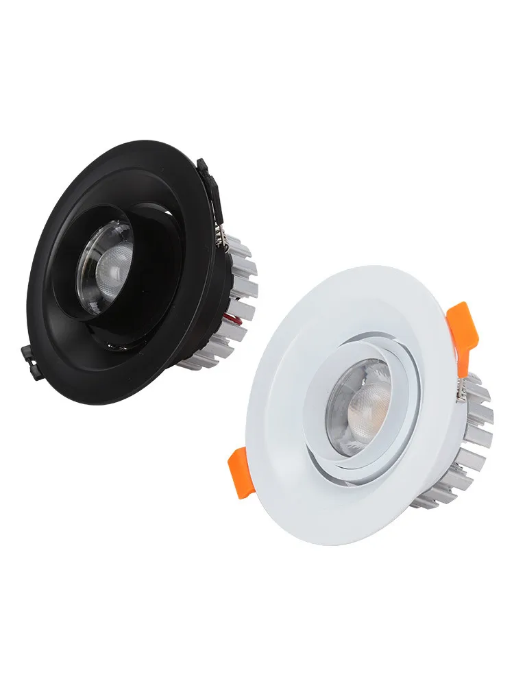 

1 super bright zoom spot light led downlight 5w 7w 10w 20w embedded concealed indoor lighting AC85-265v