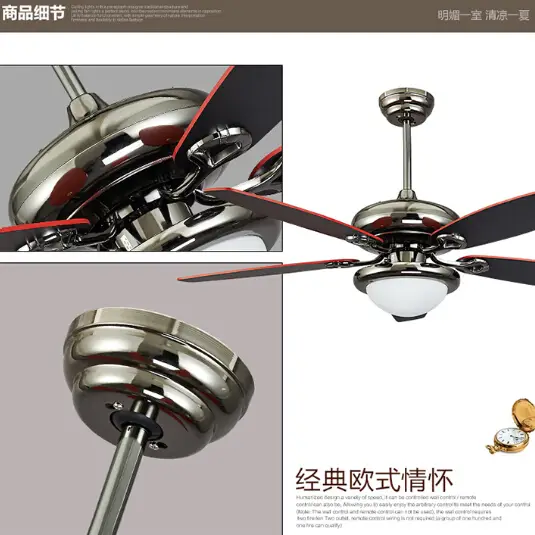 100 240v Romantic Ceiling Fan For Living Room Dinning Room