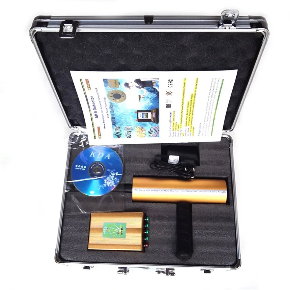 

New Arrive Professional Handheld LCD Display Metal Detector Gold Digger Light Hunter Collapsible Deep Sensitive Search Tools