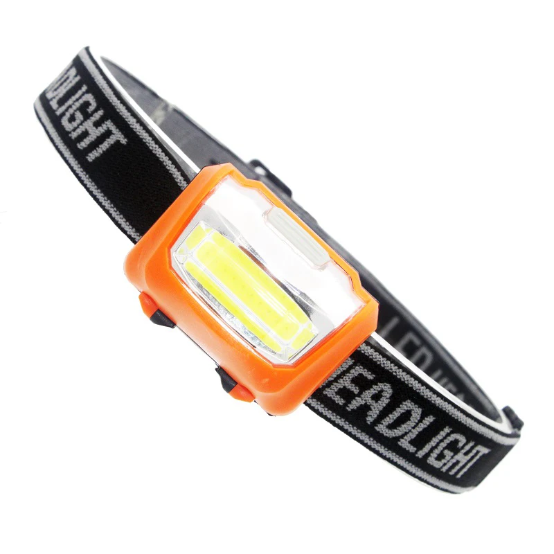

Mini LED Headlight Camping Riding Fishing COB Headlamp Not Rechargeable AAA Battery Waterproof Working Lamp Home use