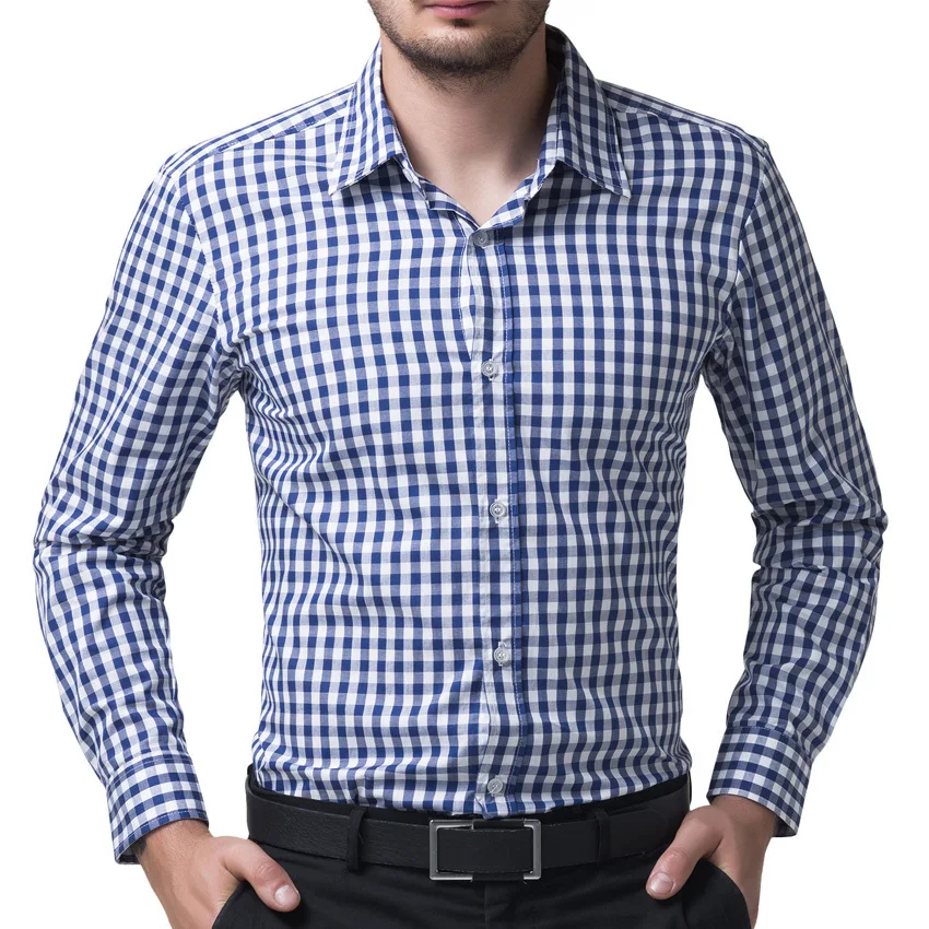 small checks formal shirts