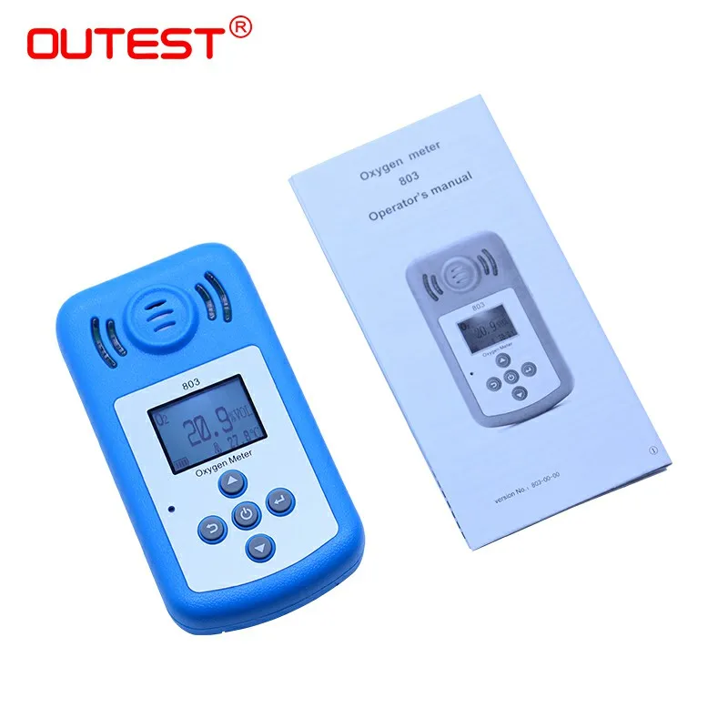Oxygen(O2) Concentration Detector Oxygen Meter O2 tester air quality monitor Gas Analyzer with LCD Display Sound-light Alarm images - 6