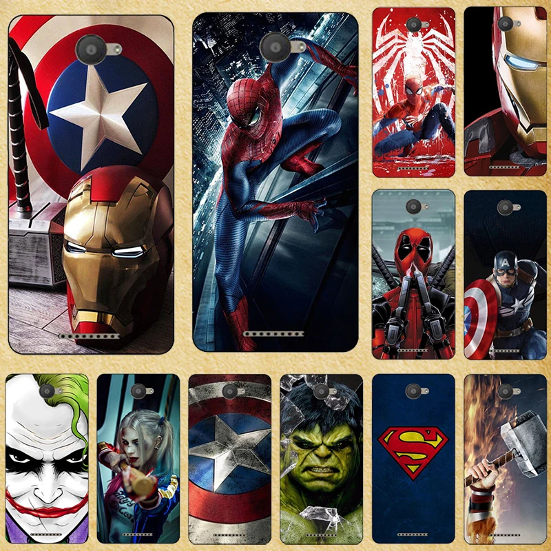 Чехол для телефона Super Hero BQ Aquaris U2 U X5 X C V VS X2 Pro Plus Lite Мягкая силиконовая задняя
