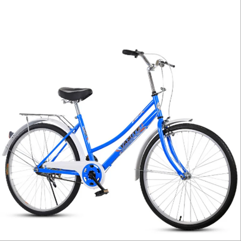 Utility Bicycle 26 Inch Adult Bicycle Outdoor Road Retro Bike