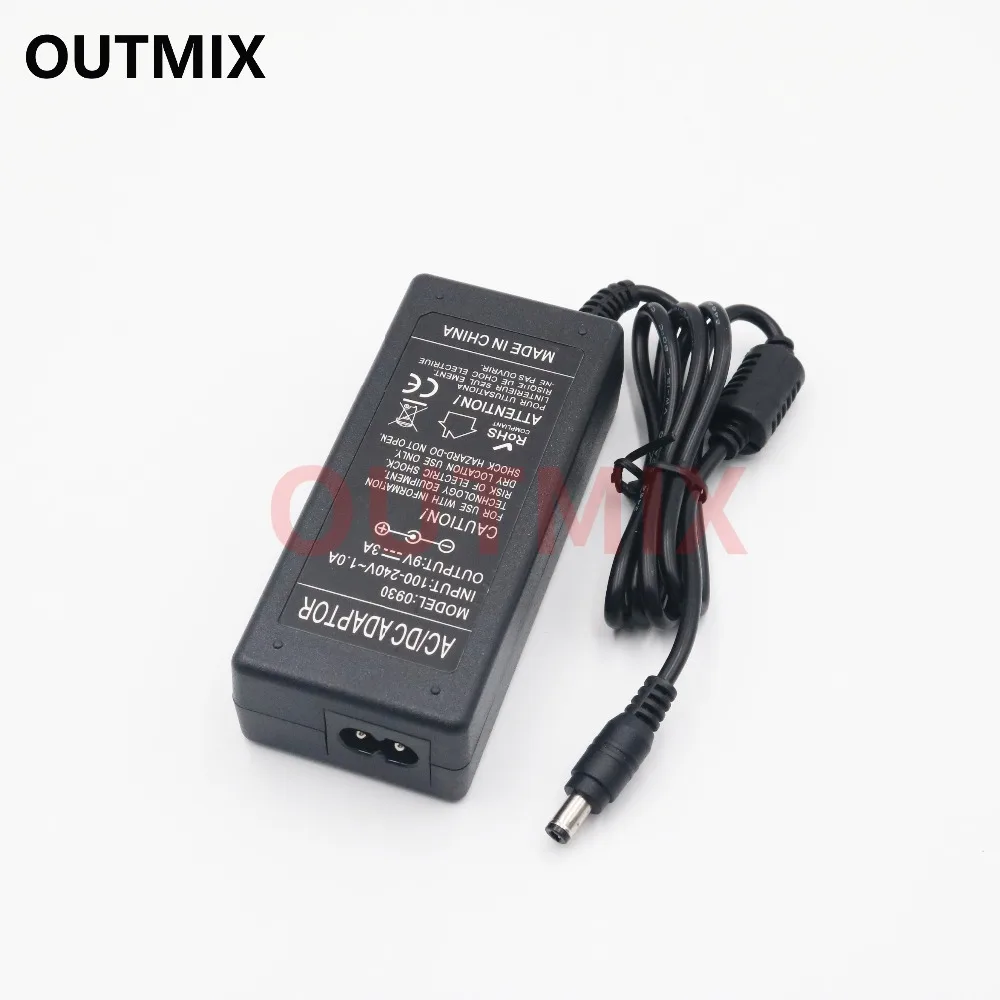 

1PCS 9V3A AC 100V-240V 60W Converter power Adapter DC 9V 3A 2A 1A Lighting transformers For LED Power Supply Adapter Charger