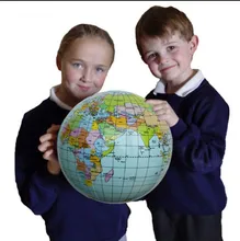 Inflatable globe English teaching development educational toys for children Inflatable toy beach ball play water polo Inflatable globe English teaching development educational toys for children Inflatable toy beach ball play water polo