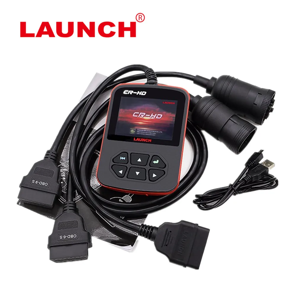 

Truck Diagnostic Scanner Launch CReader CR-HD Heavy Duty Code Reader Diesel Truck Interface Update Online