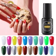 Ukiyo 8 мл Гель-лак для ногтей отмачиваемый Полупостоянный Vernis вылечиваемый с УФ-светодиодной лампой лак для ногтей 298 цветов Блестящий лак