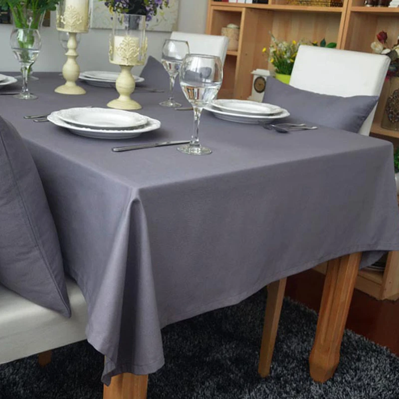 

Europe Solid Lace Linen Cotton Tablecloth Rectangular Cover Table Cloth Luxury Home Decoration Napkin Tischdecke Manteles nappe
