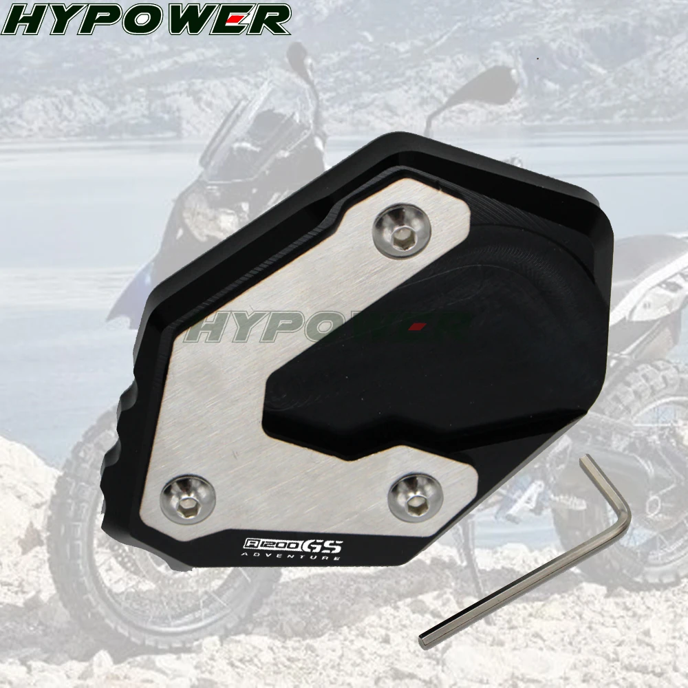 

CNC Sidestand Kick Side Stand Extension Pad For BMW R1200GS LC 2013 2014 2015 2016 2017 2018 R1200 GS R 1200GS