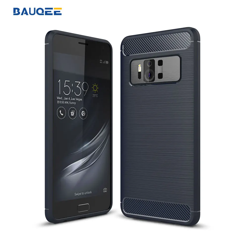 Bauqee Ultra Slim задняя крышка чехол для Asus Zenfone AR zs571kl 5.7 ''ТПУ Сумки роскошью телефон