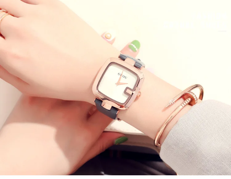 Fashion Guou Brand Luxury Simple Trendy Watch Women's Student 