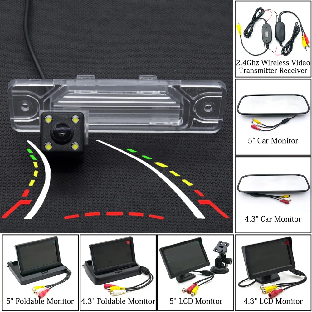 

Fixed Or Dynamic Trajectory Car Rear View Camera For Renault koleos koleos 1 2007-2017 QM5 MK1 SM5 Car Parking Accessories