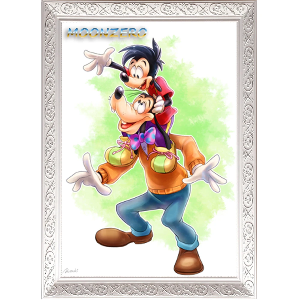 Goofy and Max детский подарок Diy Алмазная вышивка картины мультфильм полный горный