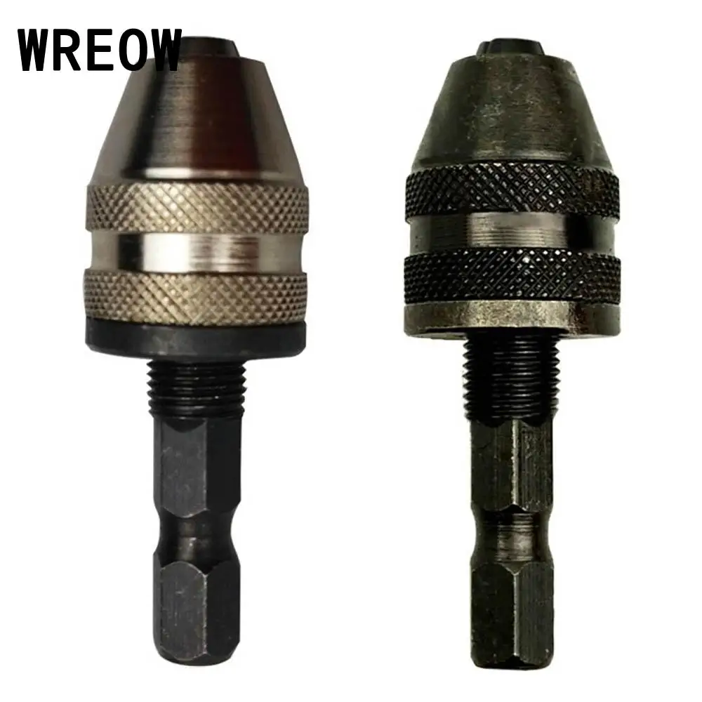 Hot Selling 1/4" Keyless Drill Chuck Hex Shank Screwdriver Impact