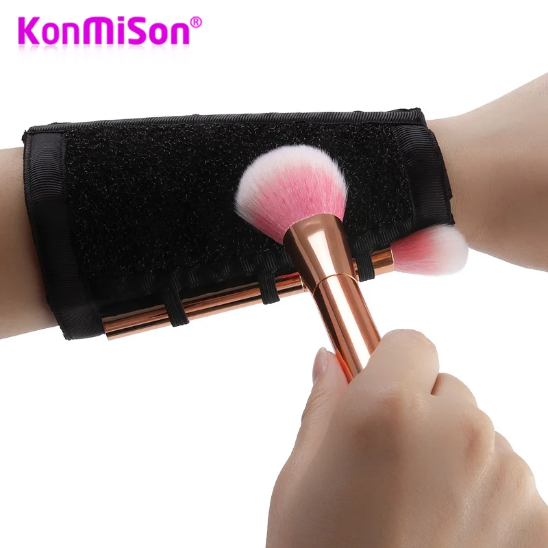 

Konmison Arm Makeup Cleaner Professional Dry Wash Brush Color Sponge Eyeshadow Powder Color Cleaner Sponge Remover Makeup Tools