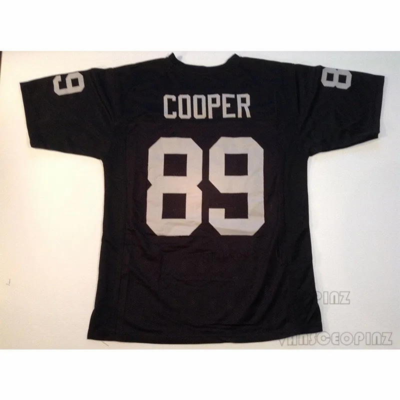 Mens Amari Cooper Stitched Name Number Throwback font b Football b font Jerseys UNSIGNED NO LOGOS