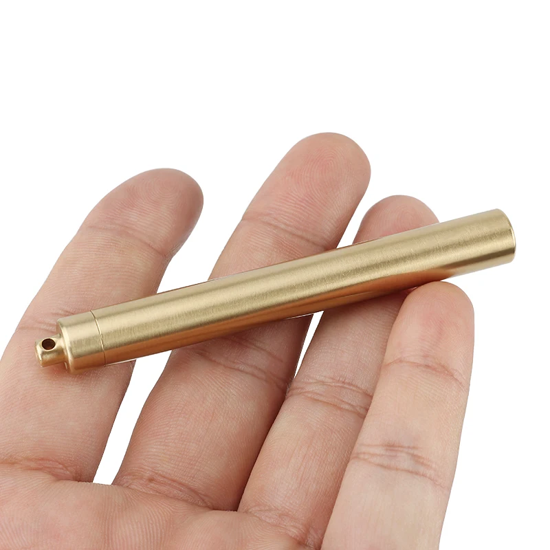 

Waterproof Canister Bottle Seal Brass Outdoor Bottle Camping Tool
