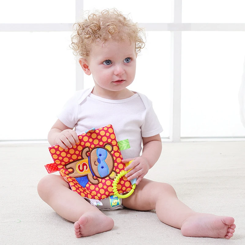 Jual JJOVCE Baru Lahir Bayi Menenangkan handuk Boneka Menghibur Bayi Mainan bayi Tangan Menggenggam Lembut Handuk Mainan