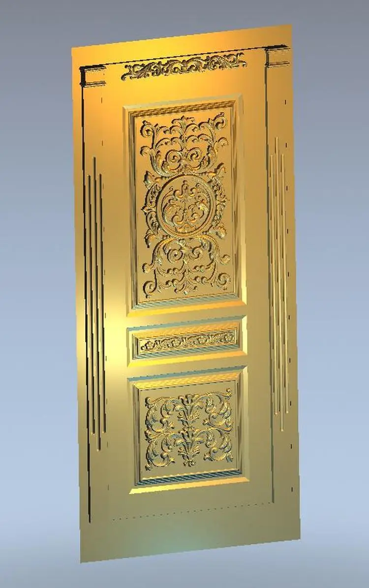 3D модель Door_4 рельеф STL для мебели формата cnc STL|stl relief|3d model stlmodel stl |