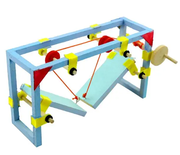 Подъемный мост Diy Набор архитектурная модель научно-экспериментальные материалы сборочная модель обучающие игрушки