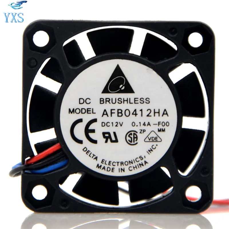 AFB0412HA DC 12V 0 48 W 0.14A 4 см 4010 40*40*10 мм чехол для сервера кулер осевые вентиляторы