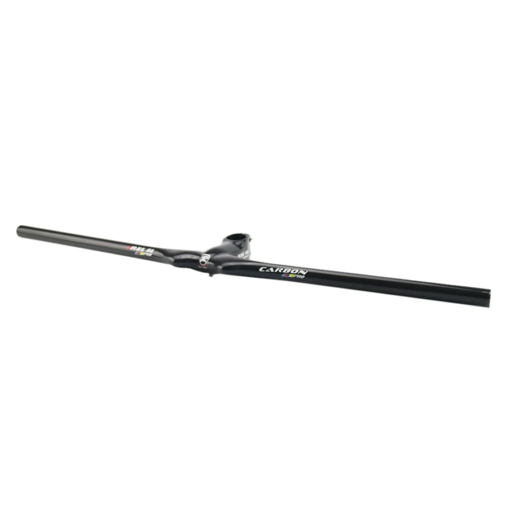 RXL SL Bicycle Handlebar Mtb 401-500mm Bike Handlebar One-Shaped 3K Glossy Full Carbon Fiber Black Bicycle Handlebars 31 (1)