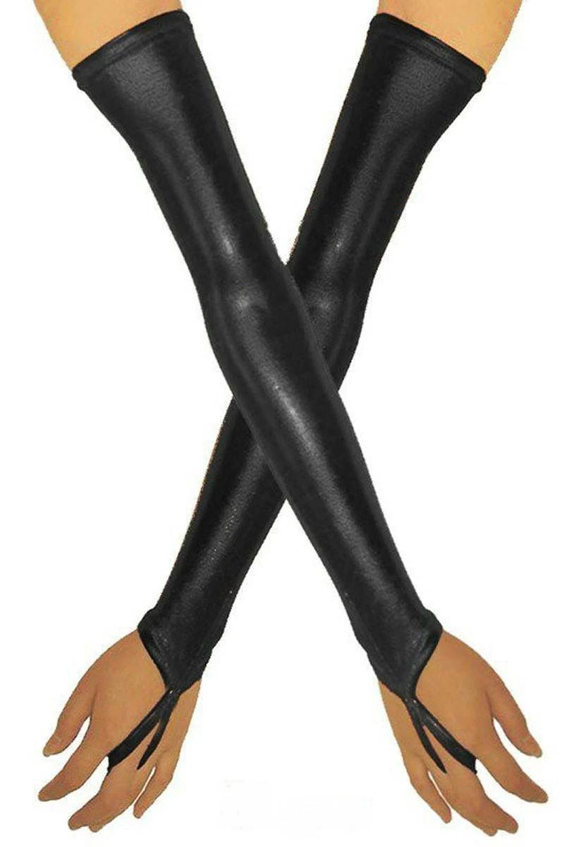 [IMAGE:https://ae01.alicdn.com/kf/HTB1MnibcOERMeJjSspjq6ApOXXam/Gothic-Black-Faux-Leather-Fingerless-Gloves-Halloween-Party-Cosplay-Accessories-Long-Opera-Gloves-Fetish-Catsuit-Gloves.jpg_Q90.jpg_.webp]